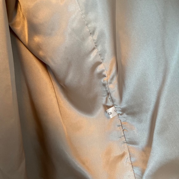 Genuine Ivory Leather & Fox Fur Jacket - Picture 7 of 15